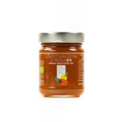 giù giù confettura extra pesca bio biologica gr. 250 prezzemolo e vitale